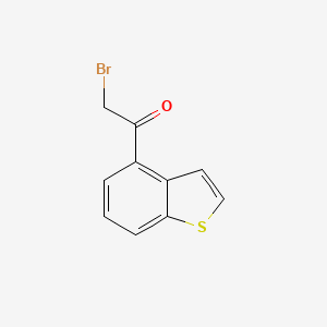 1-Benzo[b]thiophen-4-yl-2-bromo-ethanone