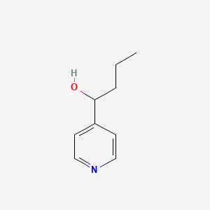 molecular formula C9H13NO B8622405 1-(4-Pyridyl)-1-butanol 