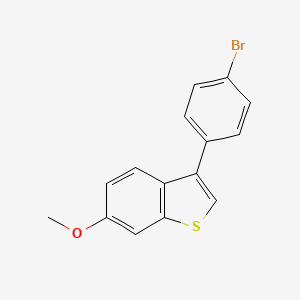 3-(4-Bromophenyl)-6-methoxybenzo[b]thiophene