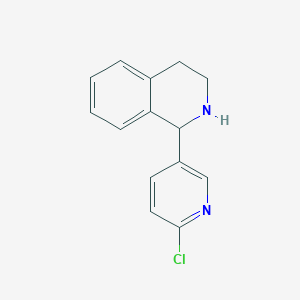 1-(6-Chloropyridin-3-yl)-1,2,3,4-tetrahydroisoquinoline