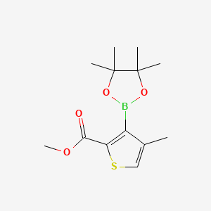 Methyl 4-methyl-3-(4,4,5,5-tetramethyl-1,3,2-dioxaborolan-2-yl)thiophene-2-carboxylate