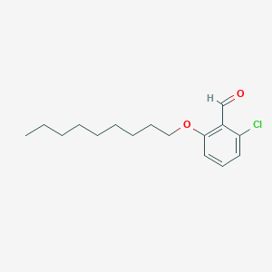 2-Chloro-6-nonyloxy benzaldehyde