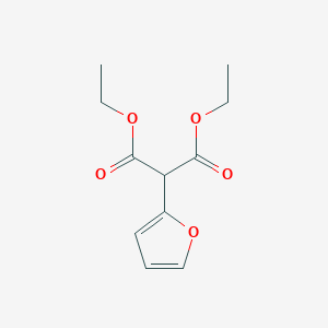 molecular formula C11H14O5 B8622756 2-Furylmalonic acid diethyl ester 