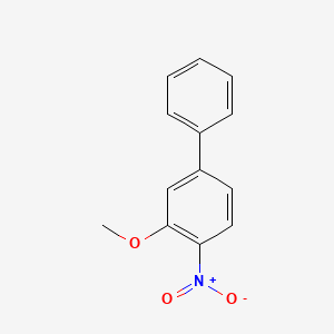 molecular formula C13H11NO3 B8622767 3-Methoxy-4-nitro-biphenyl CAS No. 42271-42-1
