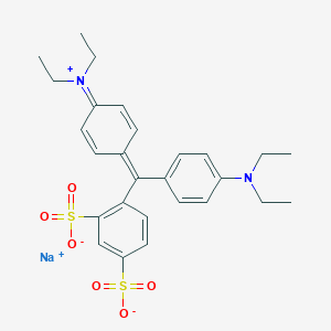 molecular formula C27H31N2NaO6S2 B086228 Sulfan Blue CAS No. 129-17-9