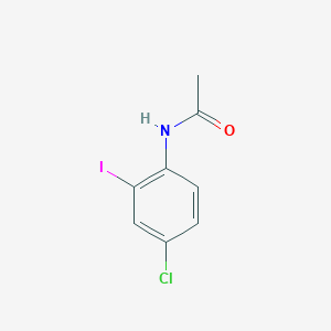 N-(4-chloro-2-iodophenyl)acetamide