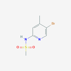 N-(5-Bromo-4-methyl-2-pyridinyl)methanesulfonamide