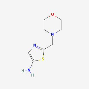 2-Morpholin-4-ylmethyl-thiazol-5-ylamine
