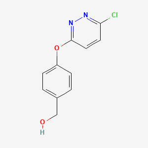 3-Chloro-6-(4-Hydroxymethylphenoxy)pyridazine