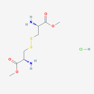 molecular formula C8H17ClN2O4S2 B8623008 L-Cystine dimethyl ester diHCl 