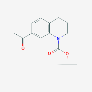 tert-Butyl 7-acetyl-3,4-dihydroquinoline-1(2H)-carboxylate