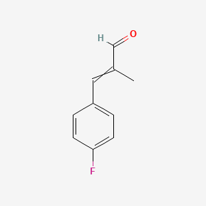3-(4-Fluorophenyl)-2-methylprop-2-enal