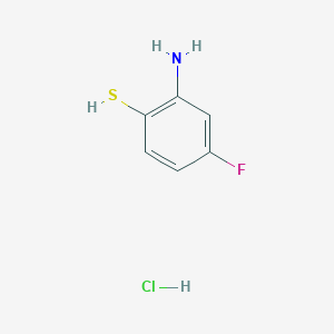 2-Mercapto-5-fluoroaniline hydrochloride