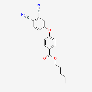 Pentyl 4-(3,4-dicyanophenoxy)benzoate