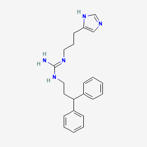 N-(3,3-Diphenylpropyl)-N''-[3-(1H-imidazol-5-yl)propyl]guanidine