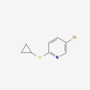 5-Bromo-2-(cyclopropylthio)pyridine