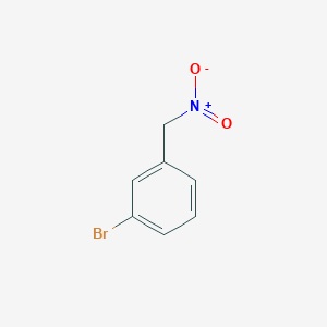 molecular formula C7H6BrNO2 B8623441 1-Bromo-3-nitromethyl-benzene 