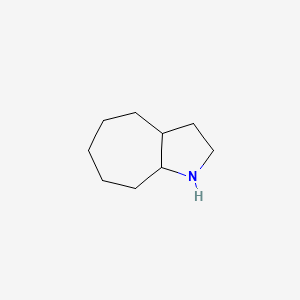 molecular formula C9H17N B8623462 Decahydrocyclohepta[b]pyrrole 