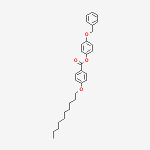 4-(Benzyloxy)phenyl 4-(decyloxy)benzoate