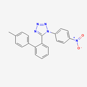 5-(4'-Methyl[1,1'-biphenyl]-2-yl)-1-(4-nitrophenyl)-1H-tetrazole