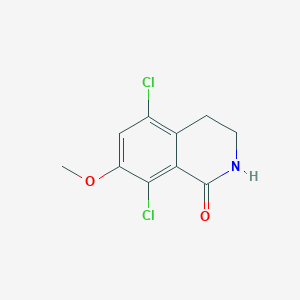 5,8-dichloro-7-methoxy-3,4-dihydroisoquinolin-1(2H)-one