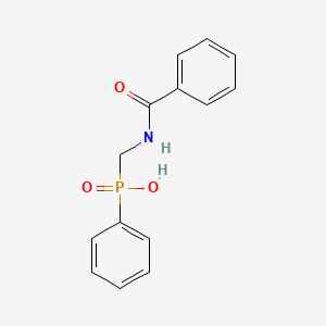 Phosphinic acid, [(benzoylamino)methyl]phenyl-