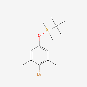 (4-Bromo-3,5-dimethylphenoxy)(tert-butyl)dimethylsilane