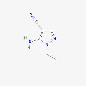 1-Allyl-5-amino-1H-pyrazole-4-carbonitrile