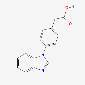 (4-Benzoimidazol-1-yl-phenyl)-acetic acid