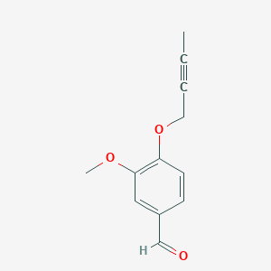 4-(But-2-ynyloxy)-3-methoxybenzaldehyde