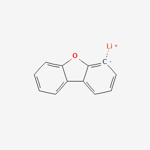 molecular formula C12H7LiO B8623908 Dibenzo[b,d]furan-4-yl lithium CAS No. 16669-47-9