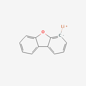 molecular formula C12H7LiO B8623908 Lithium dibenzo[b,d]furan-4-ide CAS No. 16669-47-9