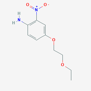B8623989 4-(2-Ethoxyethoxy)-2-nitroaniline CAS No. 54029-62-8