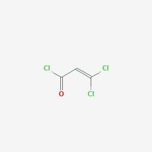 molecular formula C3HCl3O B8623993 3,3-Dichloroprop-2-enoyl chloride CAS No. 20618-08-0
