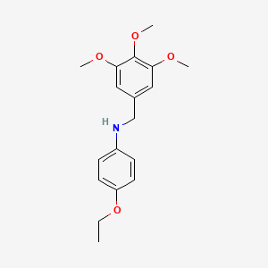 4-Ethoxy-N-(3,4,5-trimethoxybenzyl)aniline