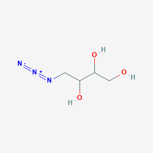 molecular formula C4H9N3O3 B8624070 4-Azidobutane-1,2,3-triol CAS No. 87691-84-7