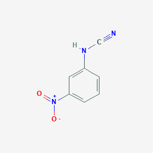 molecular formula C7H5N3O2 B8624077 3-Nitrophenyl cyanamide CAS No. 51718-86-6