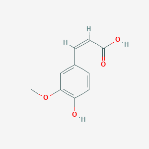 molecular formula C10H10O4 B086241 cis-Ferulic acid CAS No. 1014-83-1