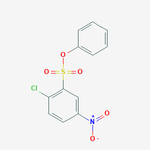 Phenyl 2-chloro-5-nitrobenzene-1-sulfonate