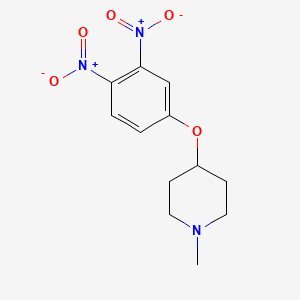 4-(3,4-Dinitrophenoxy)-1-methylpiperidine