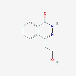molecular formula C10H10N2O2 B8624311 Hydroxyethyl-phthalazinone 