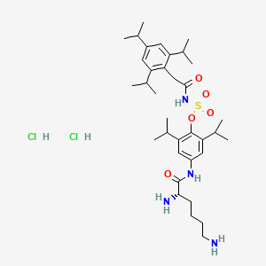 molecular formula C35H58Cl2N4O5S B8624331 ACAT-IN-10 dihydrochloride 