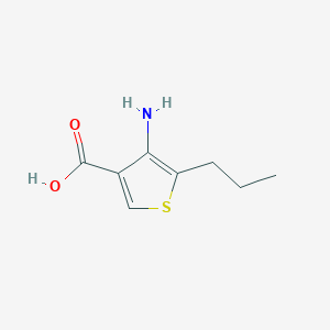 4-Amino-5-propylthiophene-3-carboxylic acid
