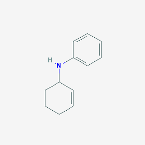 Benzenamine, N-2-cyclohexen-1-yl-