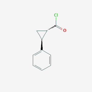 (1S,2S)-2-phenylcyclopropane-1-carbonyl chloride