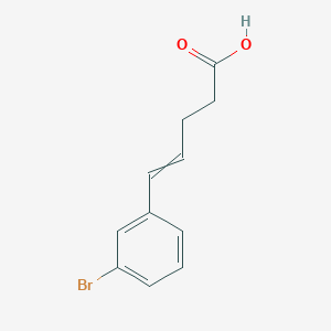molecular formula C11H11BrO2 B8624483 MFCD27930851 