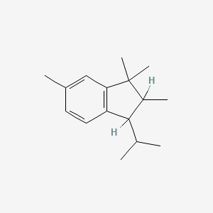 B8624490 3-(Isopropyl)-1,1,2,6-tetramethylindan CAS No. 68857-84-1