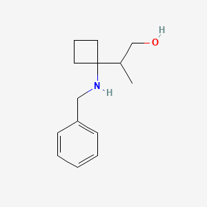 2-[1-(Benzylamino)cyclobutyl]propanol
