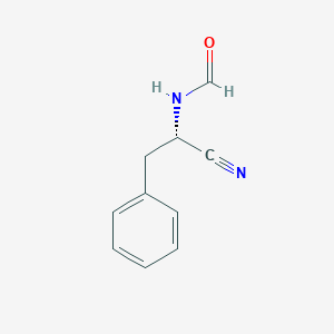 N-[(1S)-1-Cyano-2-phenylethyl]formamide
