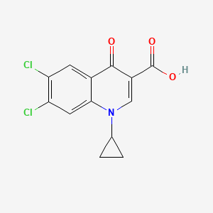 6,7-Dichloro-1-cyclopropyl-1,4-dihydro-4-oxo-3-quinolinecarboxylic acid